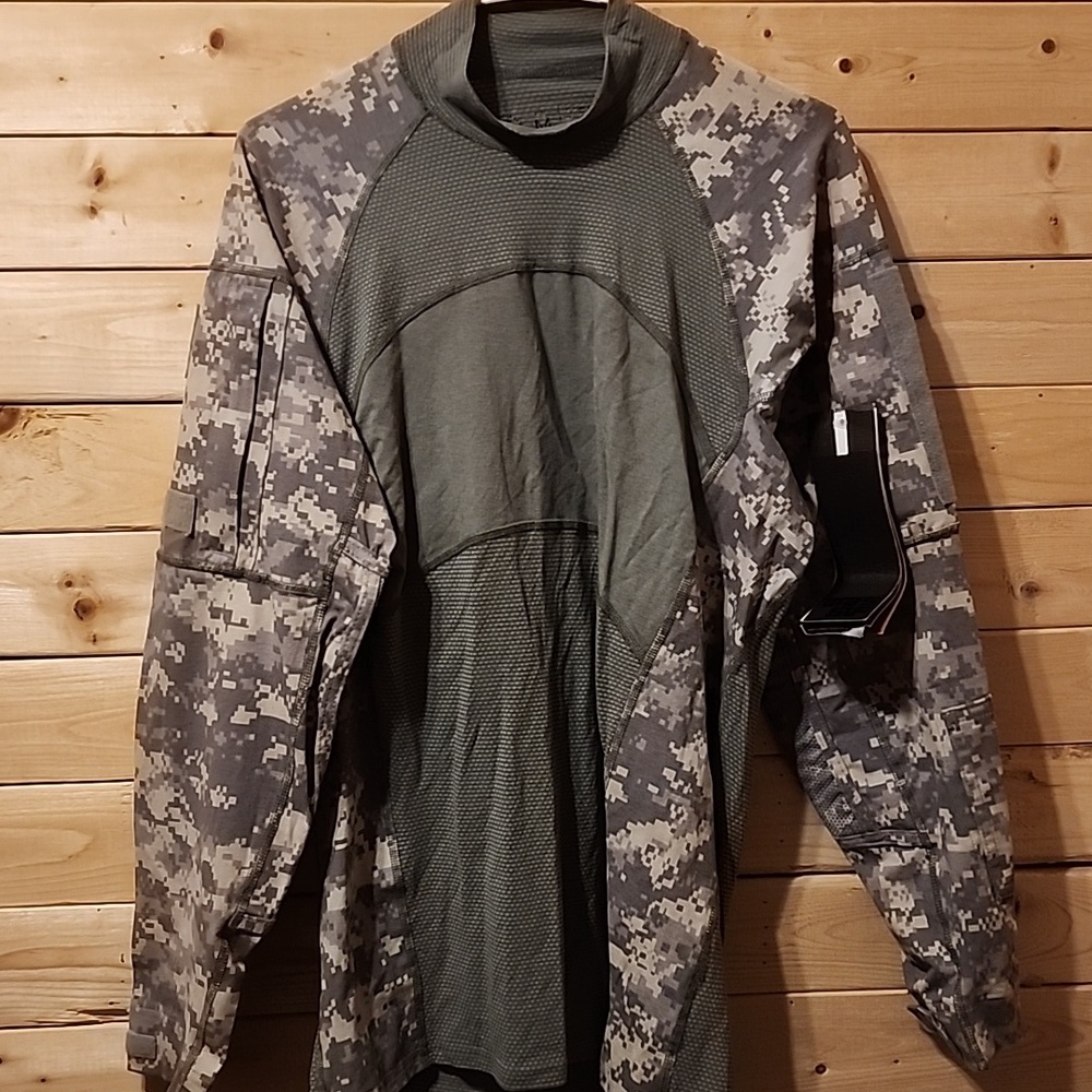 Massif Army Combat Shirt ACU Flame Resistant Mens Size Med Tactical New